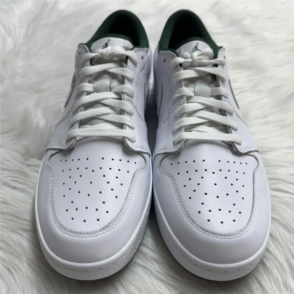 Nike shoes - Jordan 1 Low Golf Spiked White Fir Pink - IQ3417-100 - White 8
