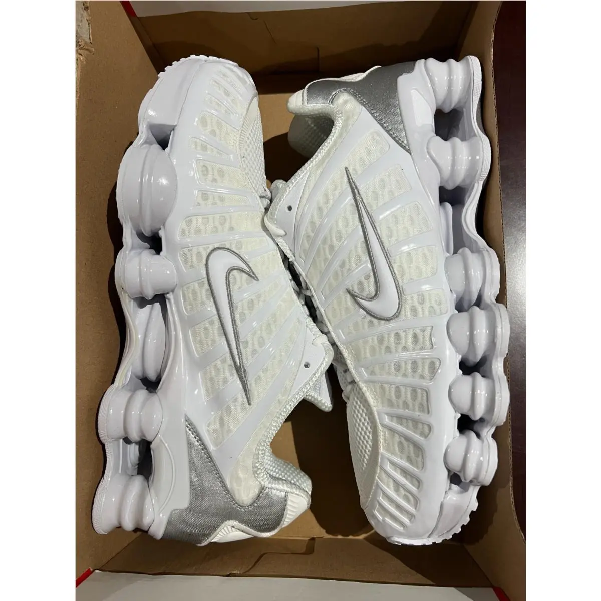 Mens Nike Shox TL AV3595 100 Size 7.5 13 The Box Has no Lid