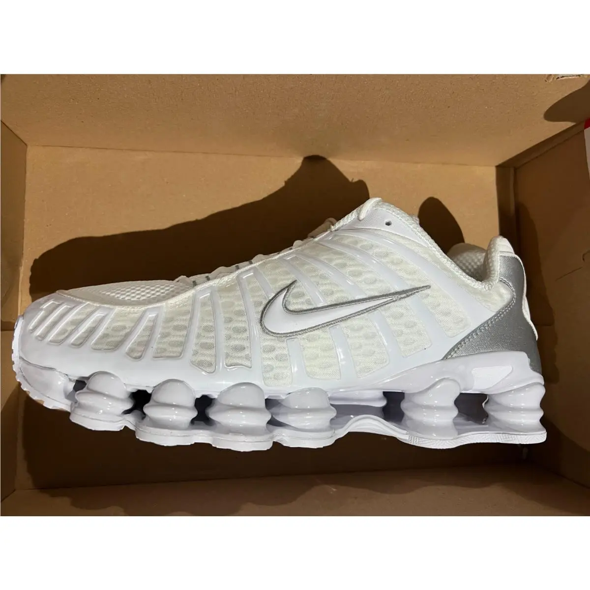 Nike shoes - AV3595 - AV3595 - WHITE/WHITE METALLIC SILVER 10