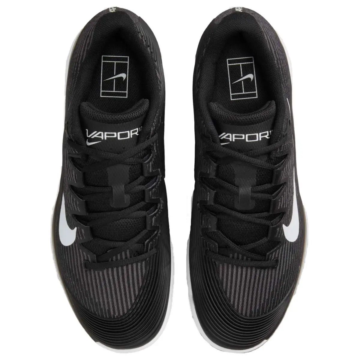 Nike shoes - Nike Zoom Vapor 12 HC - FV5554-001 - Black/Dark Smoke Grey/White 1
