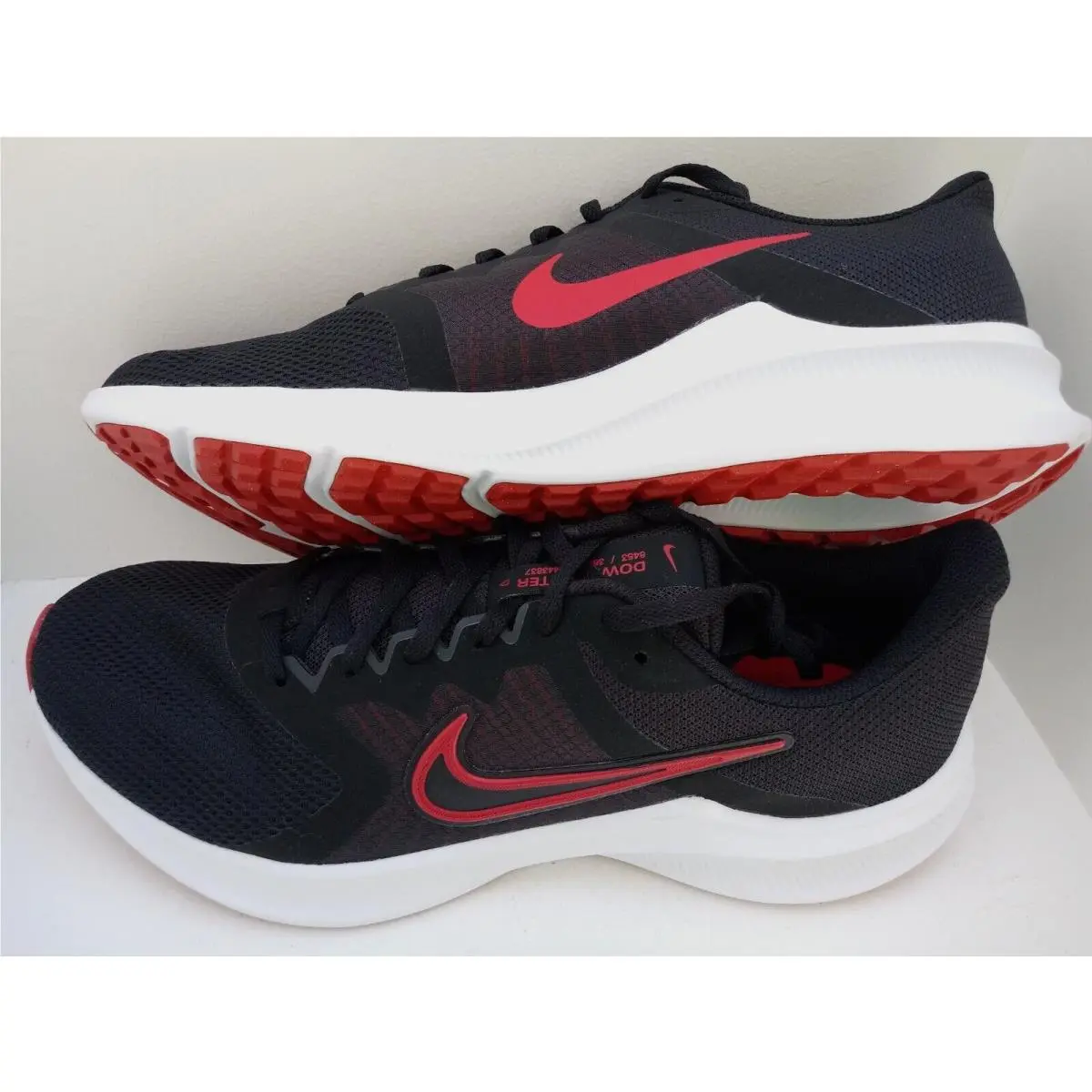 Nike shoes - Nike Downshifter 11 - Downshifter - CW3411-005 - Black/University Red/White 2