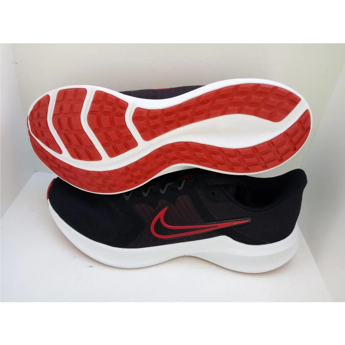 Nike shoes - Nike Downshifter 11 - Downshifter - CW3411-005 - Black/University Red/White 6