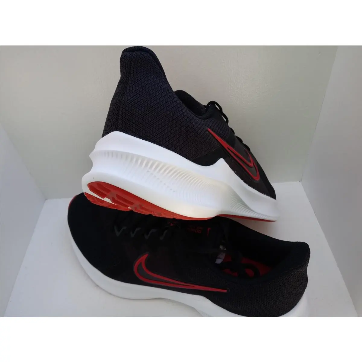 Nike shoes - Nike Downshifter 11 - Downshifter - CW3411-005 - Black/University Red/White 3