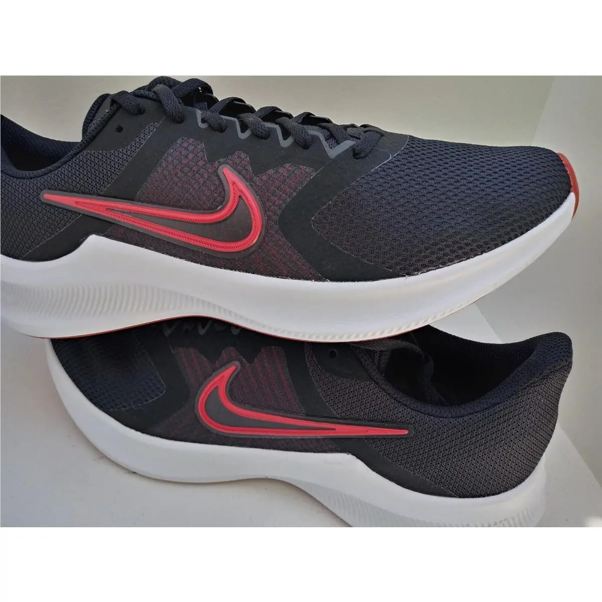 Nike shoes - Nike Downshifter 11 - Downshifter - CW3411-005 - Black/University Red/White 4