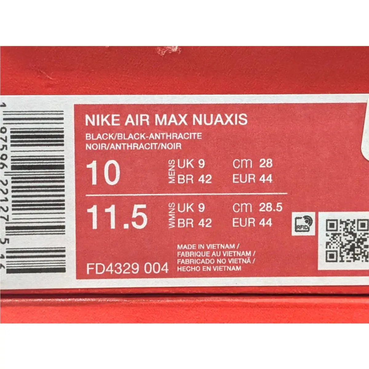 Nike shoes - Nike Air Max Nuaxis - Air Max Nuaxis - FD4329-004 - Black/Anthracite 9