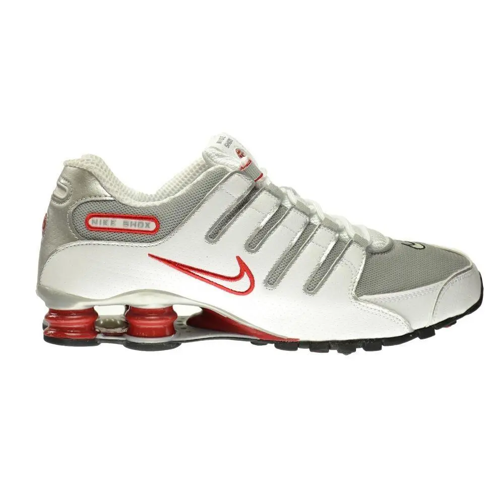 Nike Shox NZ Men`s Shoes White/metallic Silver 378341-104