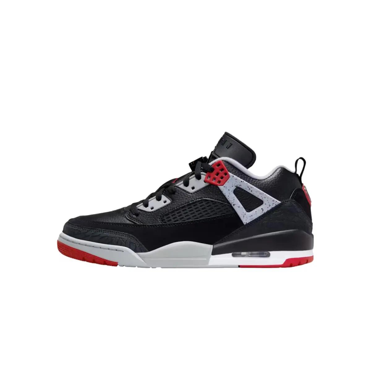 Nike Jordan Spizike Low Black / Gym Red - Wolf Grey - White FQ1759-009 Men`s