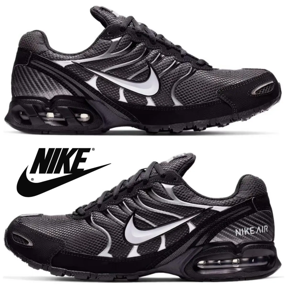 Nike shoes - Nike Air Max Torch 4 - Black, Maufacturer: Anthracite/Black/Metallic Silver 8