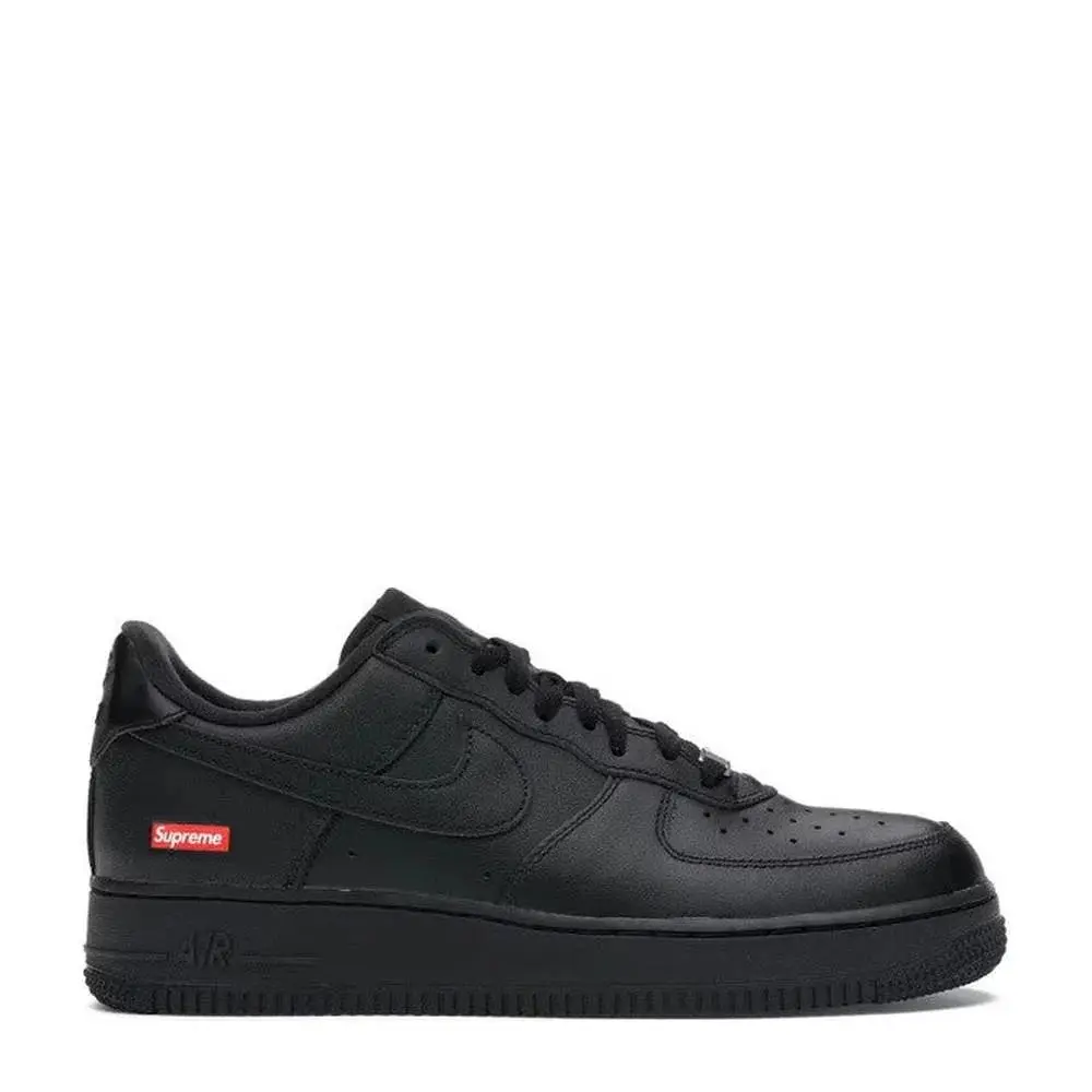 Nike shoes - CU9225001 - CU9225-001 - Supreme Air Force 1 Low Box Logo Black 8