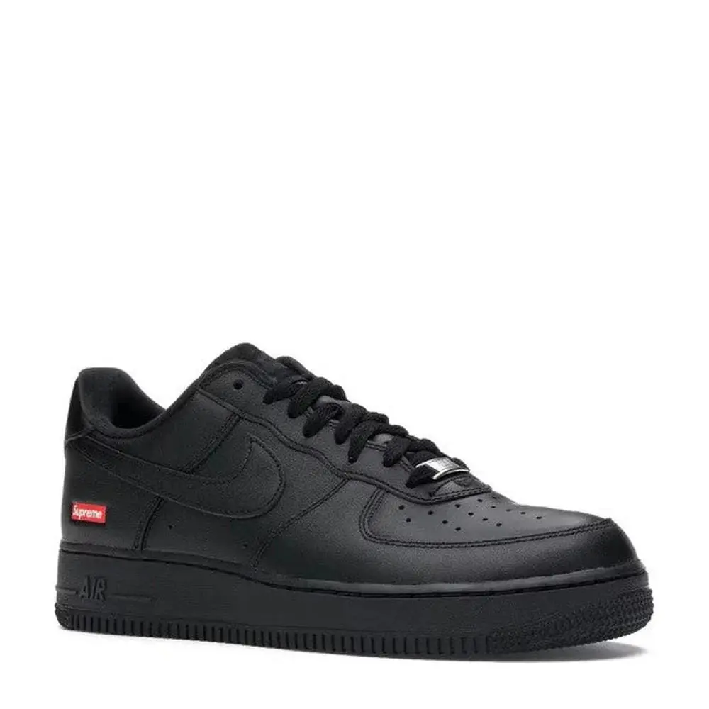 Nike shoes - CU9225001 - CU9225-001 - Supreme Air Force 1 Low Box Logo Black 9