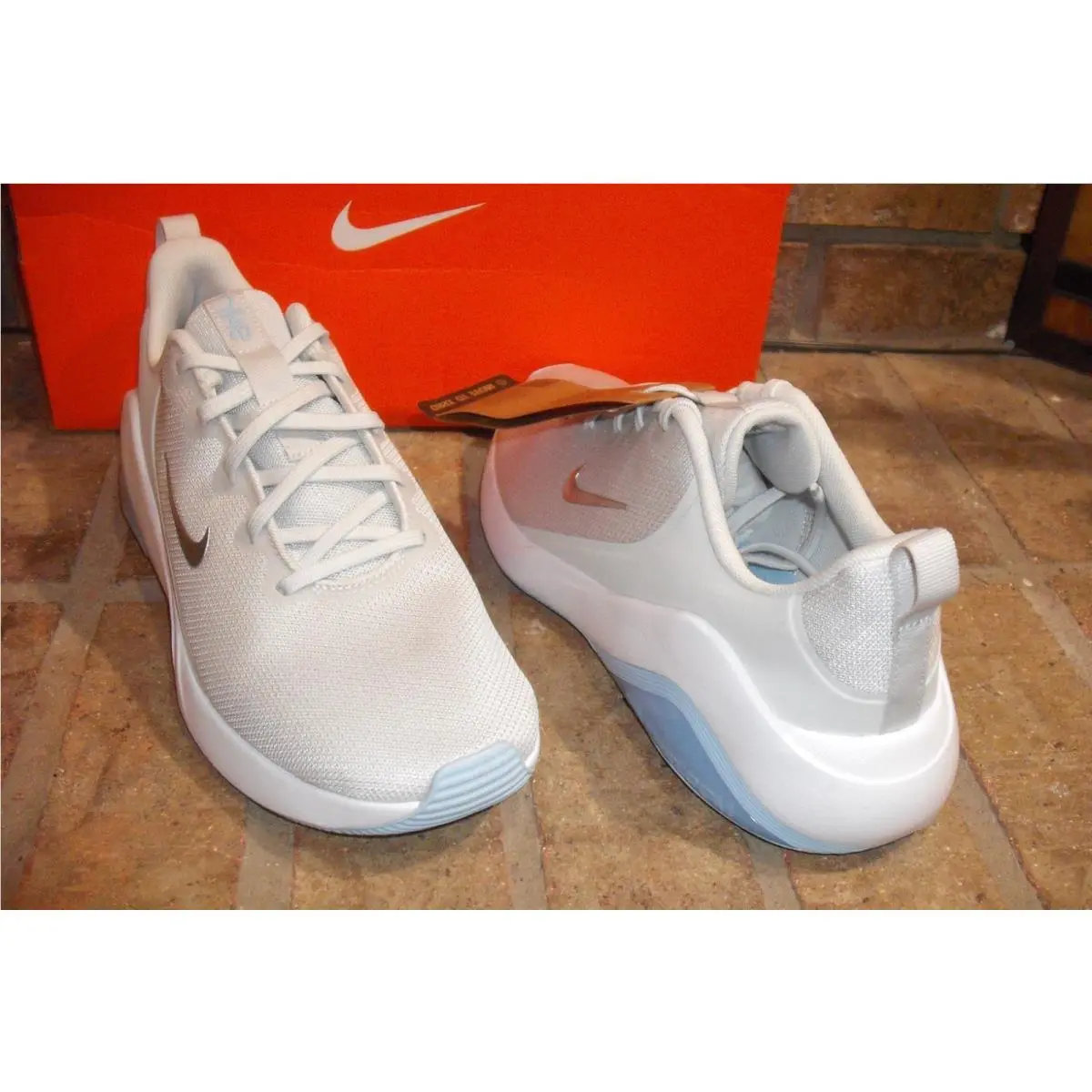Nike shoes - Nike Air Zoom Bella 7 Ttraining Shoes - FZ1689 001 - Gray-Pale Blue 6