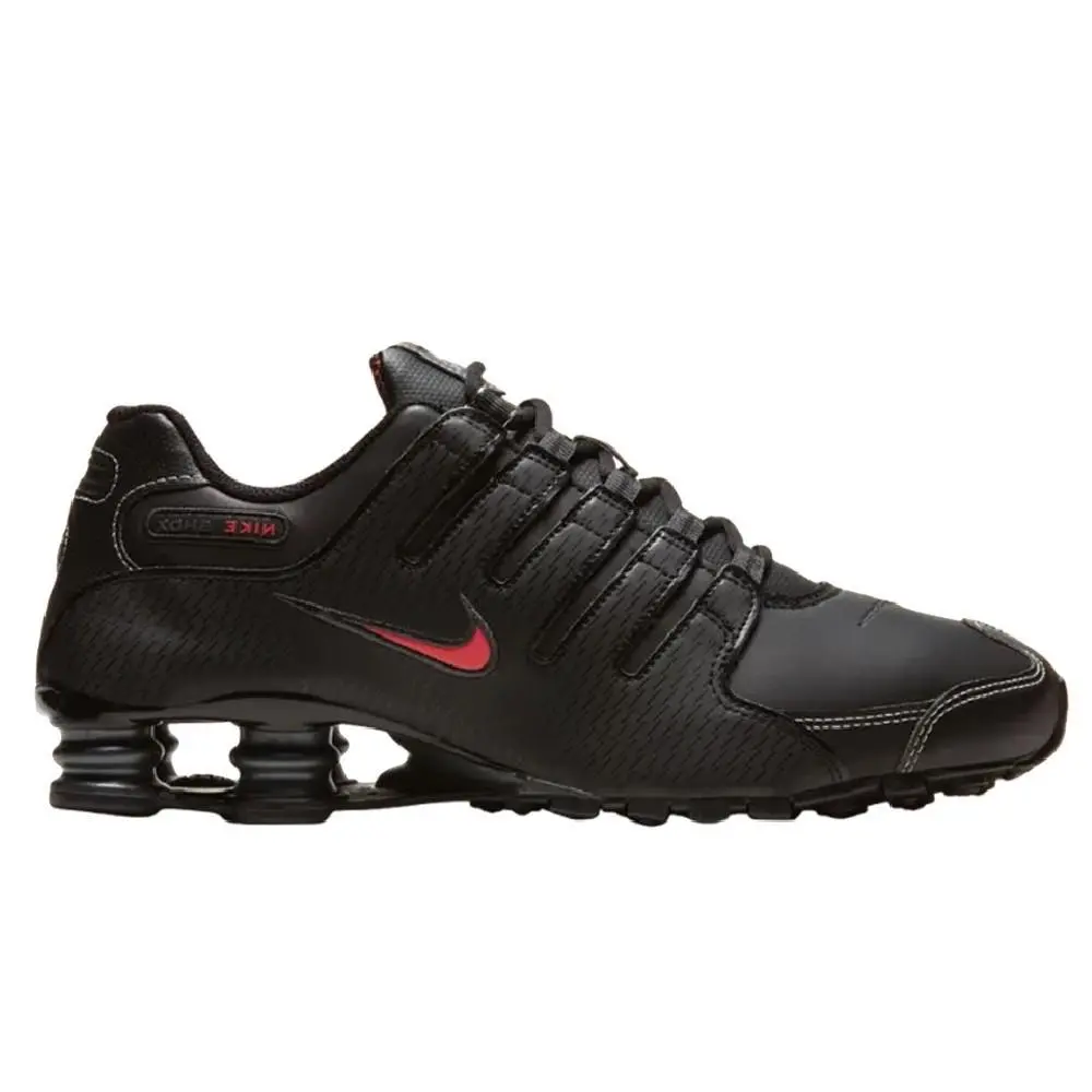 Men`s Nike Shox NZ Black/varsity Red-white 378341 017