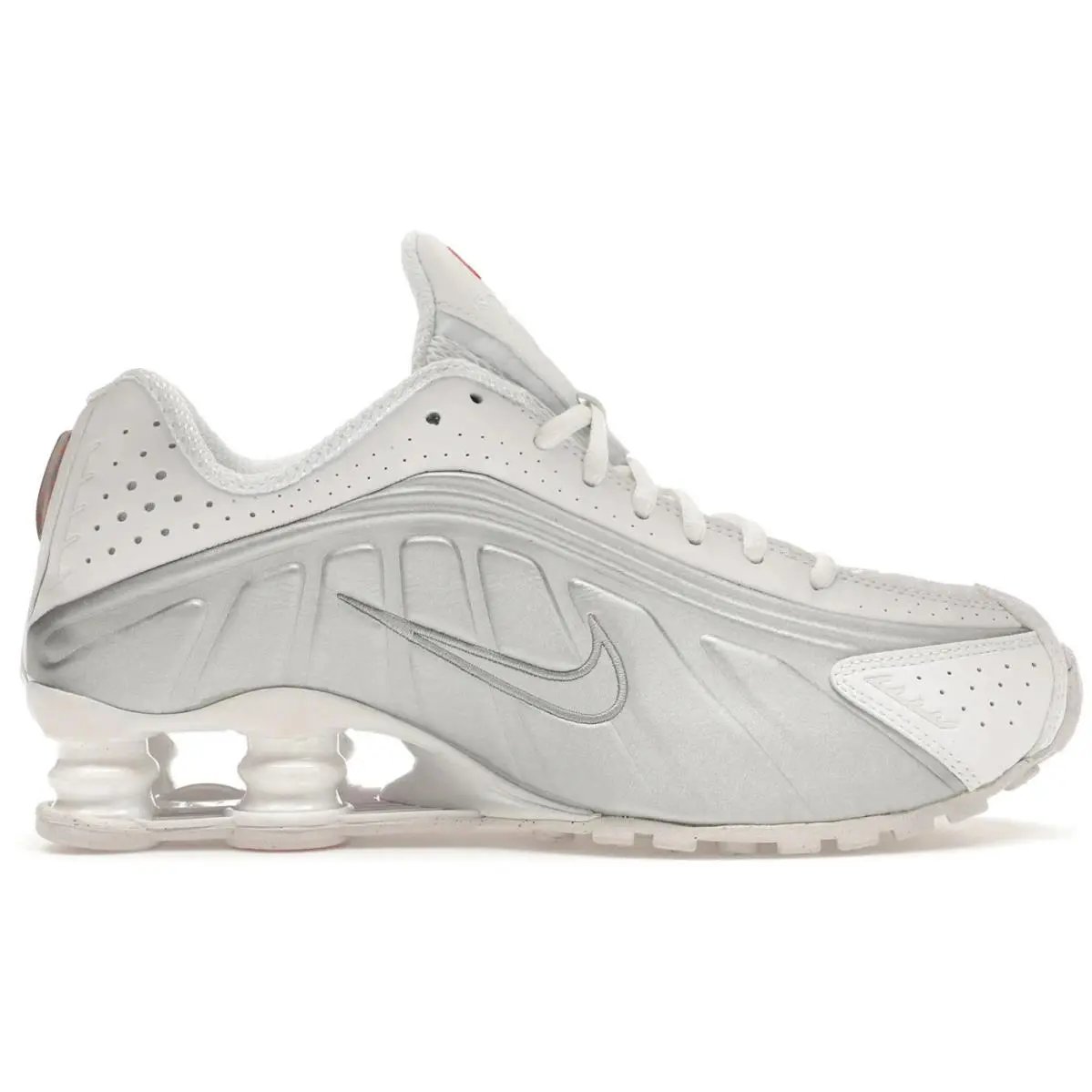 Nike Shox R4 White Metallic Silver Women`s AR3565-101