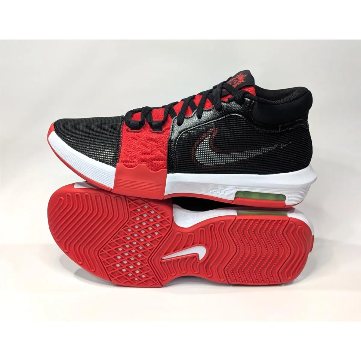 Nike shoes - Nike LeBron Witness 8 Faze - FV0400-001 - Black/White/Red 14