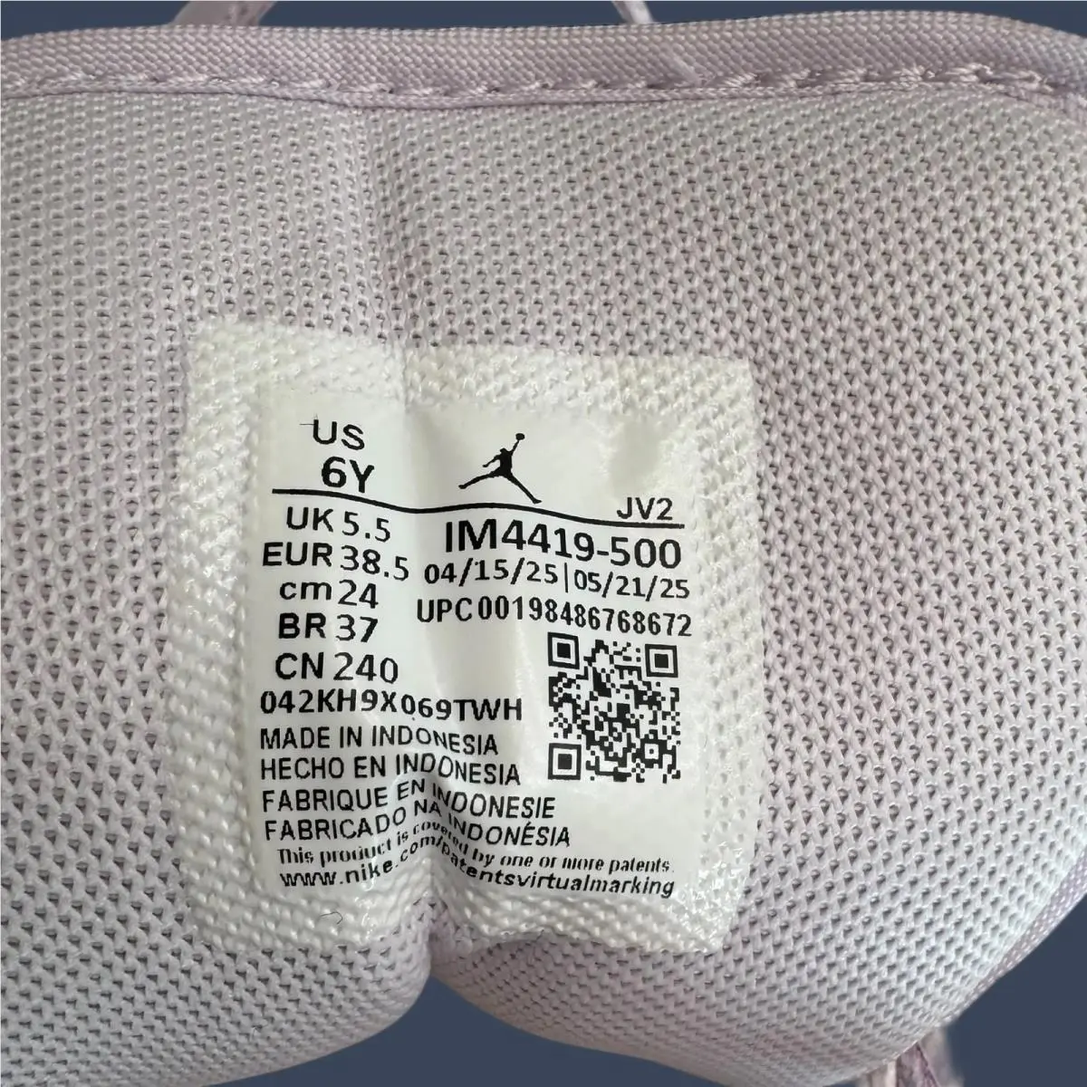 Nike shoes - Air Jordan 1 Mid Barely Grape/Atomic Pink – IM4419-500 8