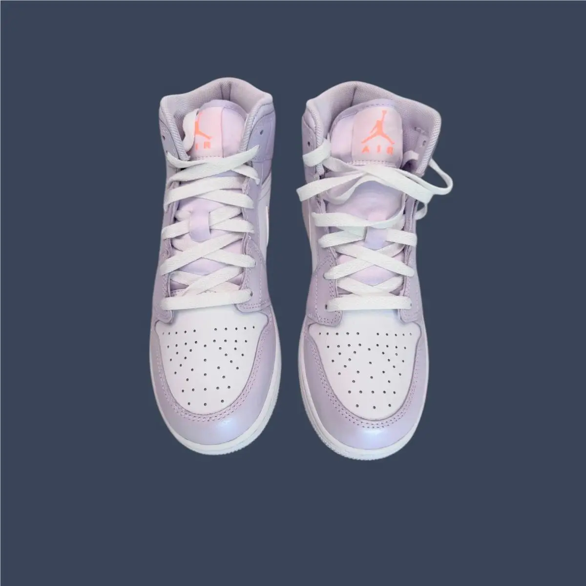 Nike shoes - Air Jordan 1 Mid Barely Grape/Atomic Pink – IM4419-500 10