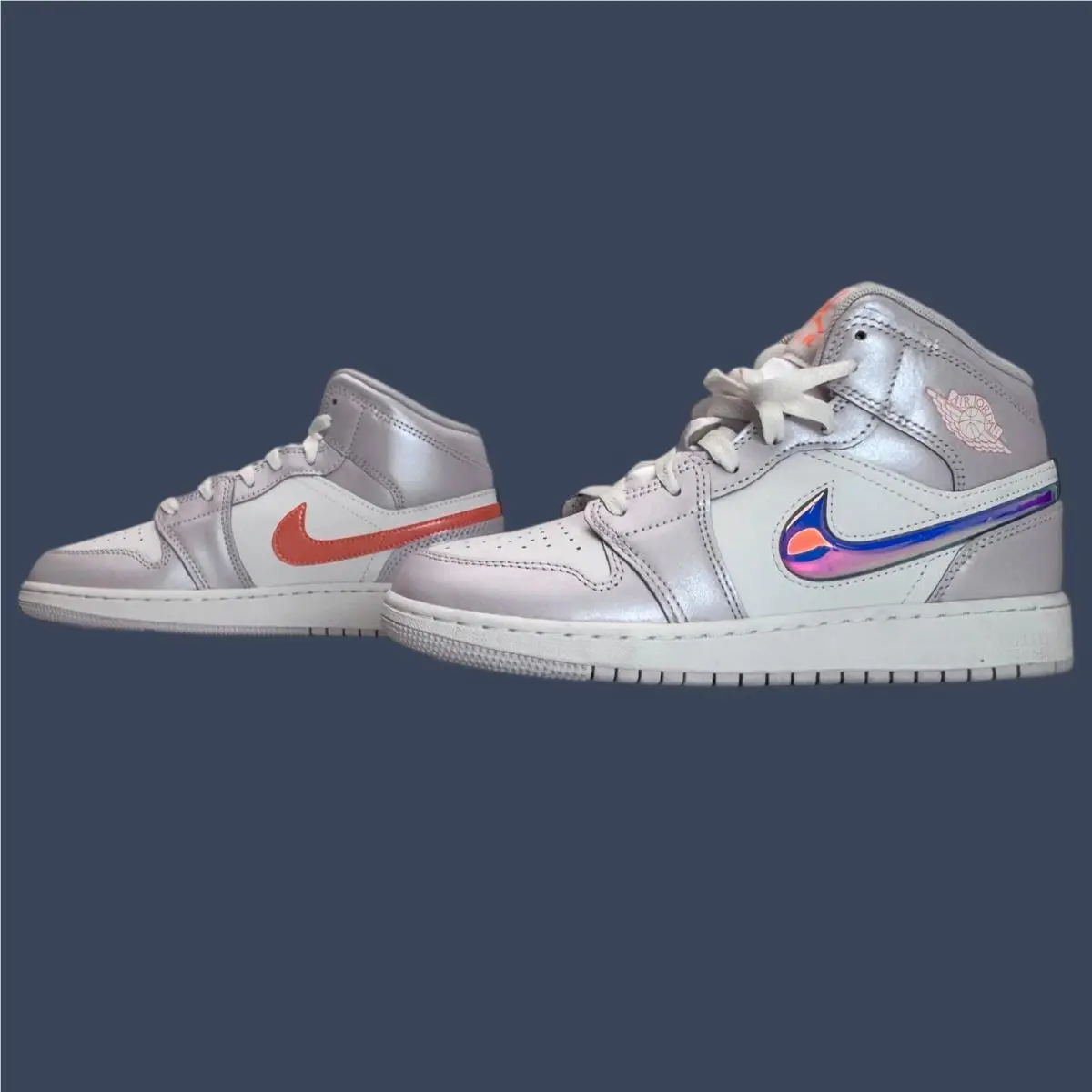 Nike shoes - Air Jordan 1 Mid Barely Grape/Atomic Pink – IM4419-500 14