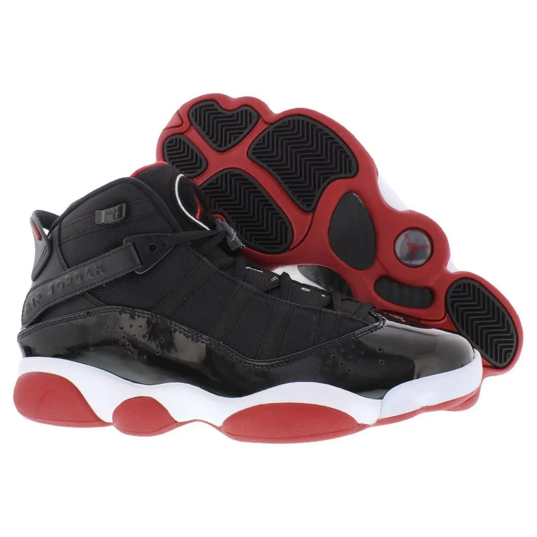 Nike shoes - Black/Varsity Red/White, Main: Black 3