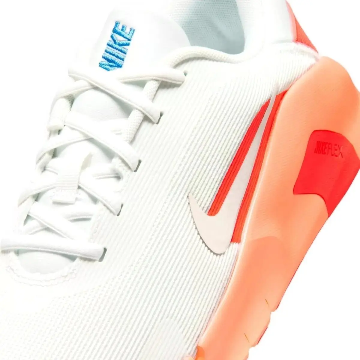 Nike shoes - Nike Flex Train - Flex Train - Orange, Maufacturer: Summit White/Orange Pulse/Hot Lava/Phantom 5