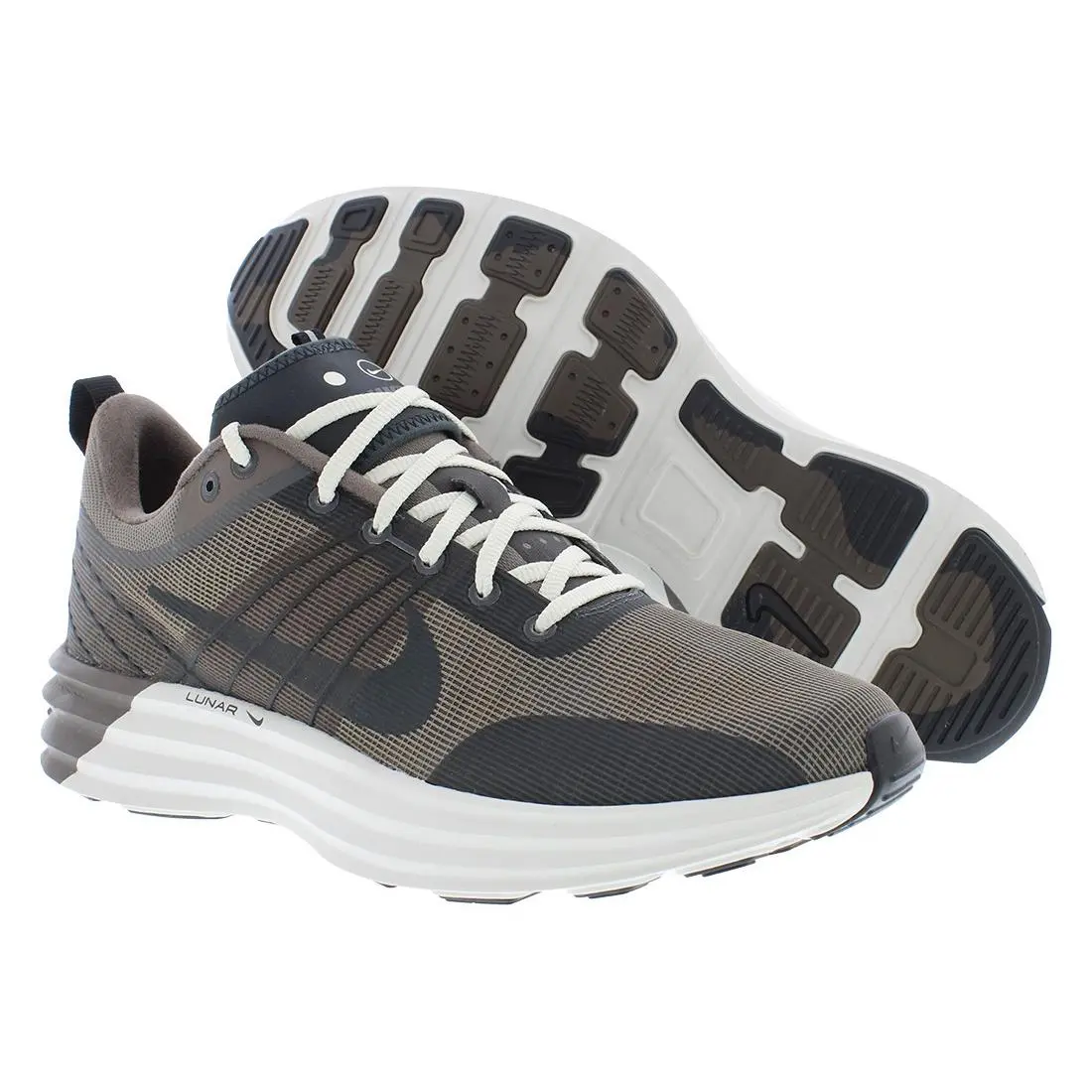 Nike shoes - Cave Stone/Dark Smoke Grey, Main: Brown 4