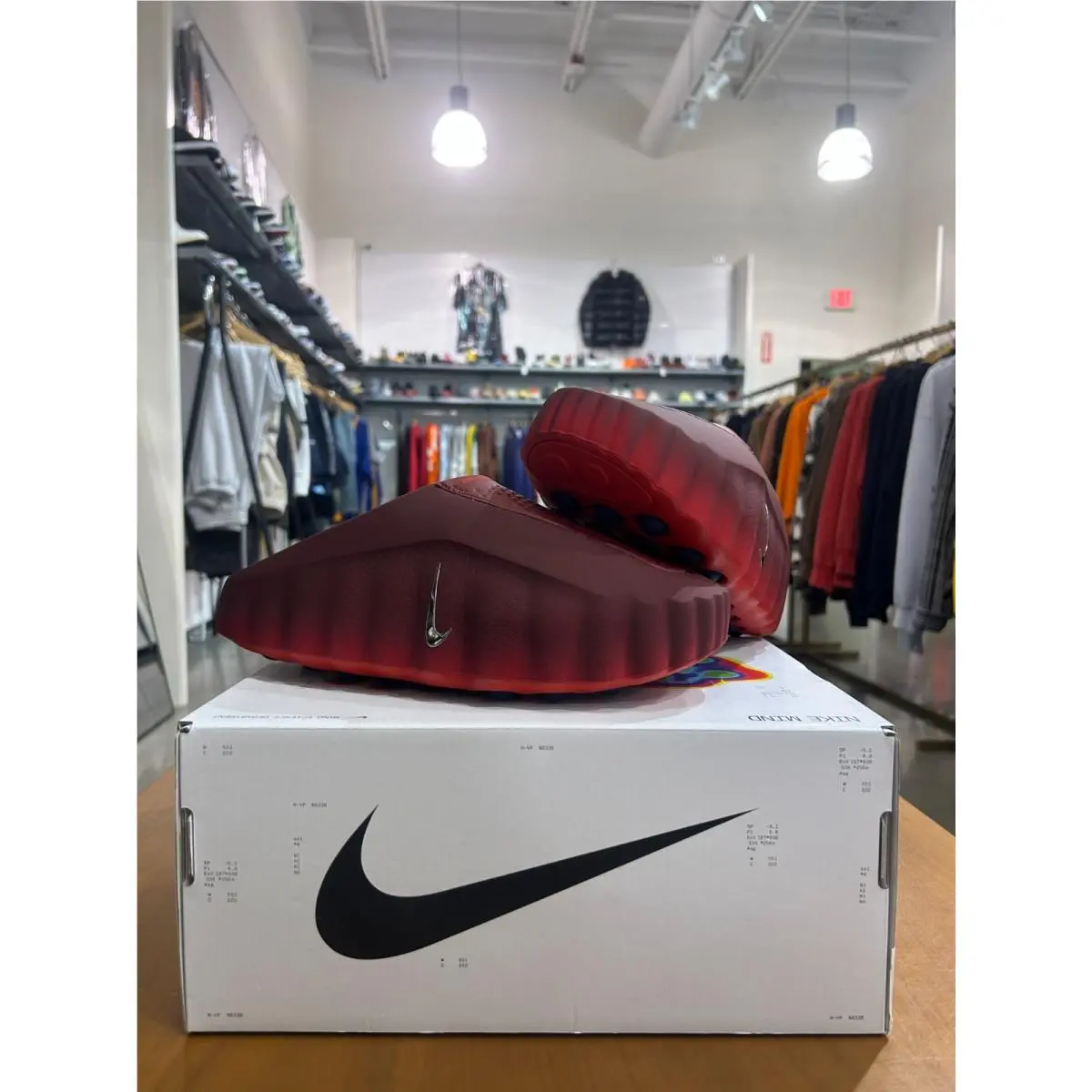 Nike Mind 001 Slide Team Red University Red