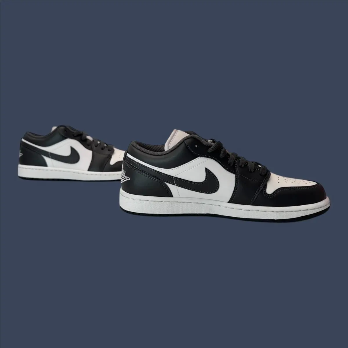 Nike shoes - Nike Air Jordan 1 Low Iron Grey/Summit White 553558-044 3