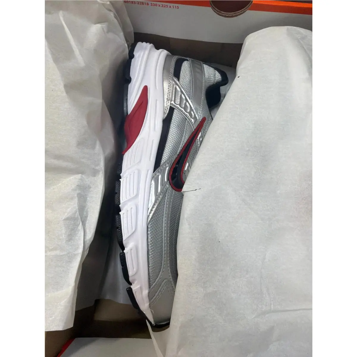 Nike Initiator Metallic Silver Red