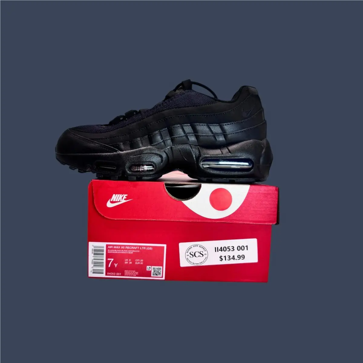 Nike shoes - Nike Air Max 95 Recraft GS Black / Anthracite – II4053-001 15