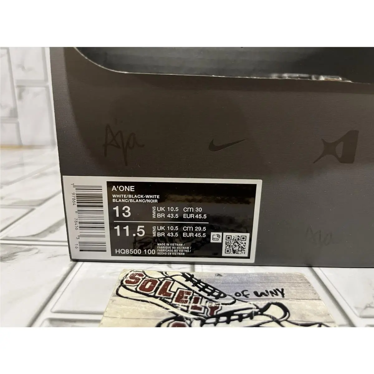 Nike shoes - Nike A`One - HQ8500-100 - White 10