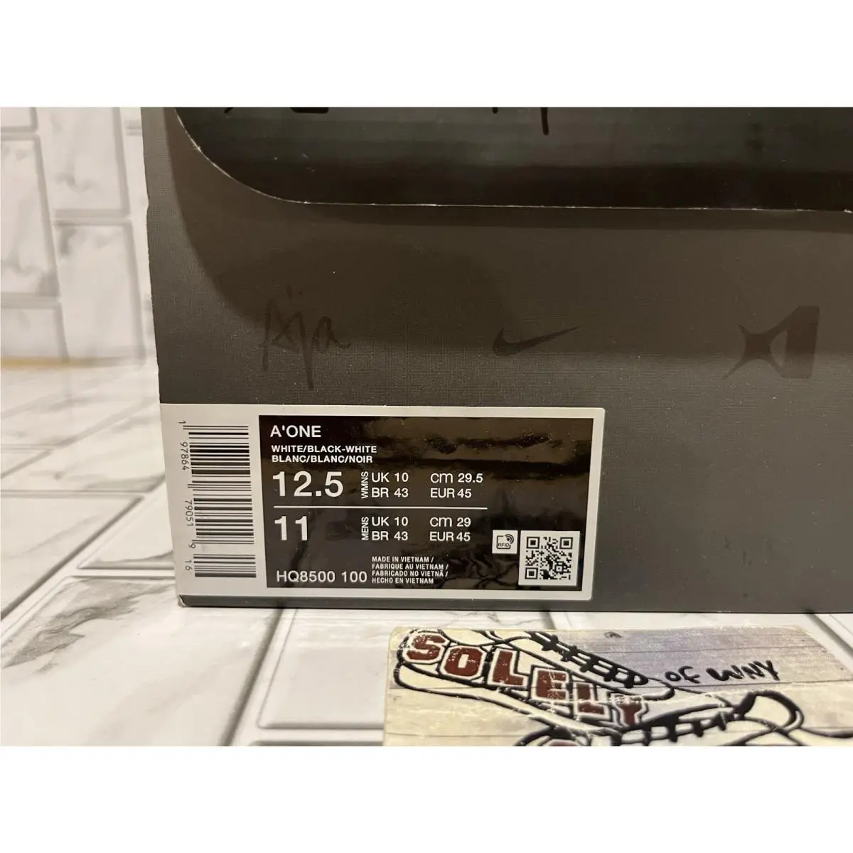 Nike shoes - Nike A`One - HQ8500-100 - White 12