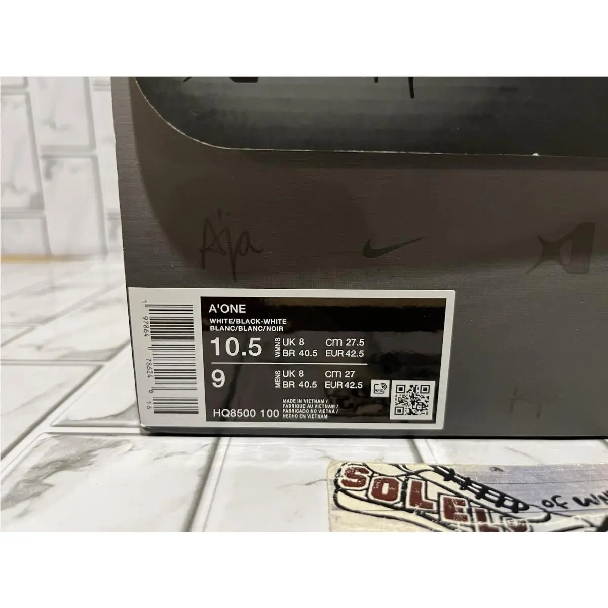 Nike shoes - Nike A`One - HQ8500-100 - White 15