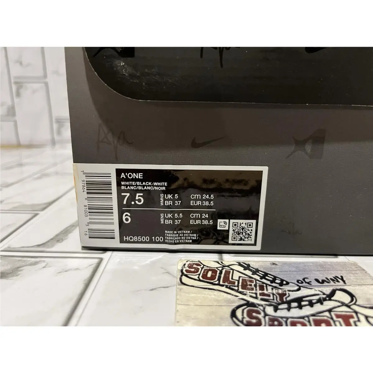 Nike shoes - Nike A`One - HQ8500-100 - White 19