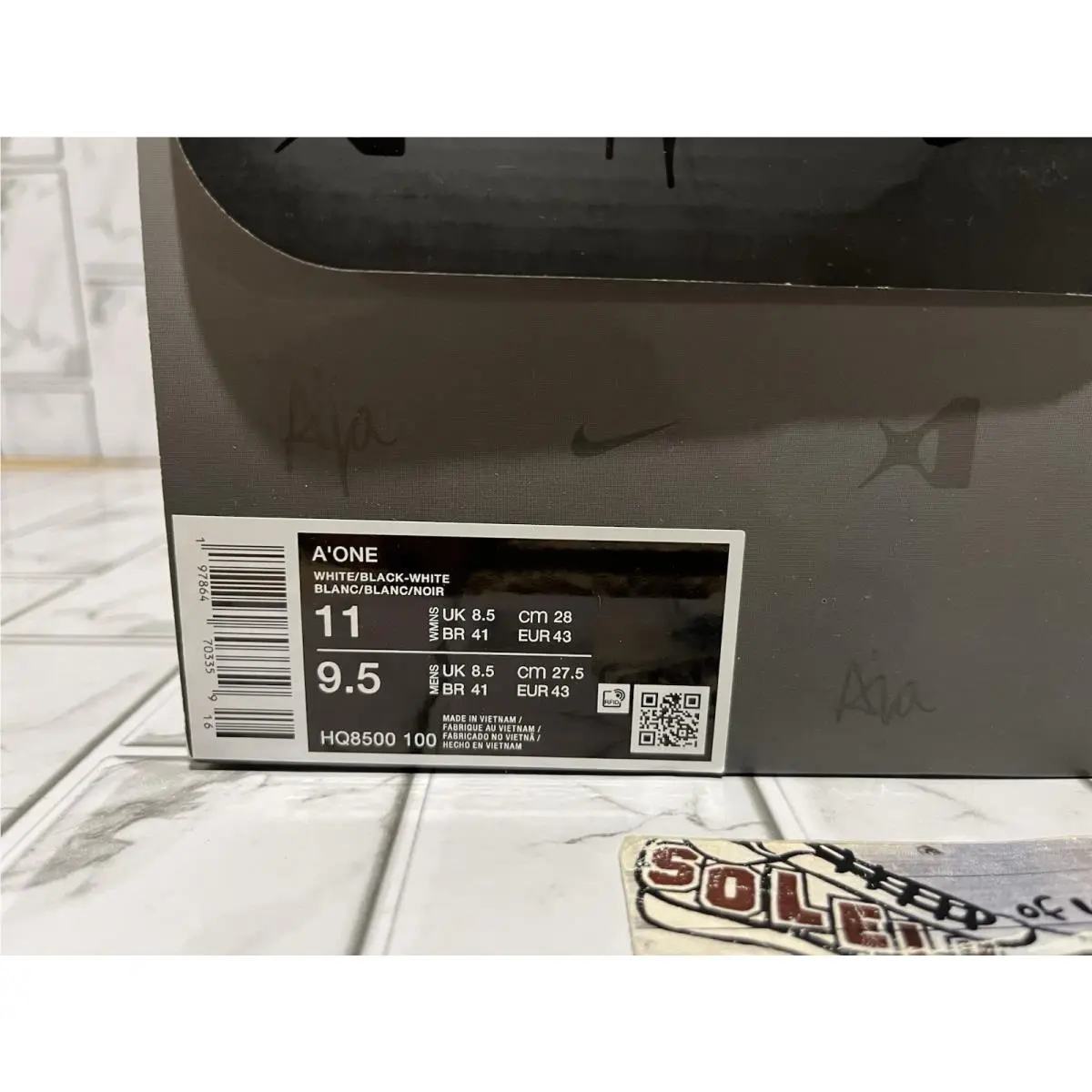 Nike shoes - Nike A`One - HQ8500-100 - White 36