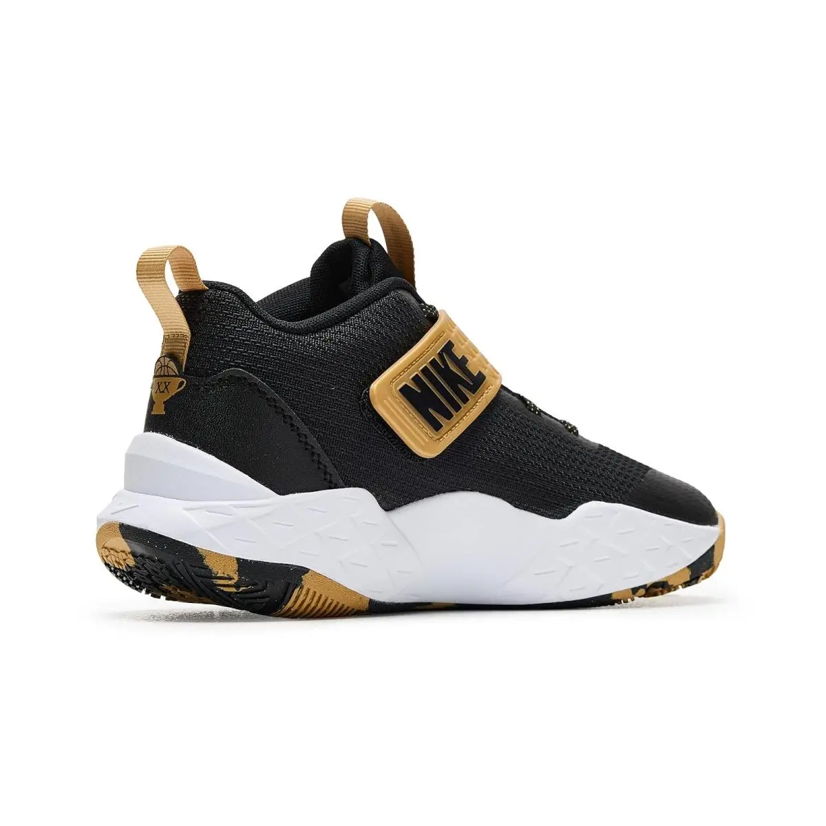 Nike shoes - Black/Black/Metallic Gold/White 8