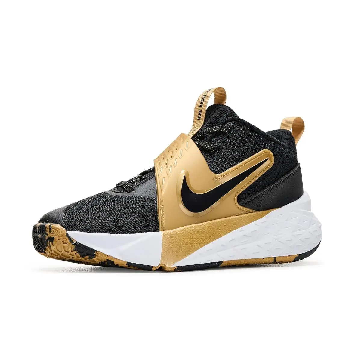 Nike shoes - Black/Black/Metallic Gold/White 6