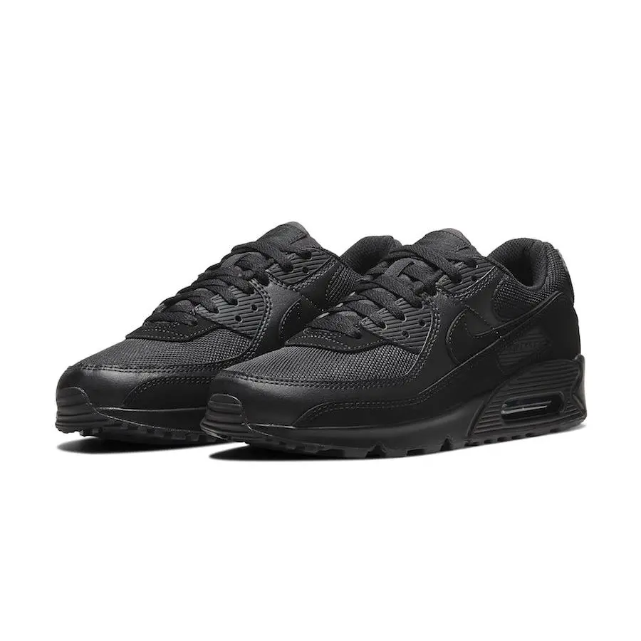 Nike Air Max 90 Mens / CN8490 003 Black-black-black-white / Reg /