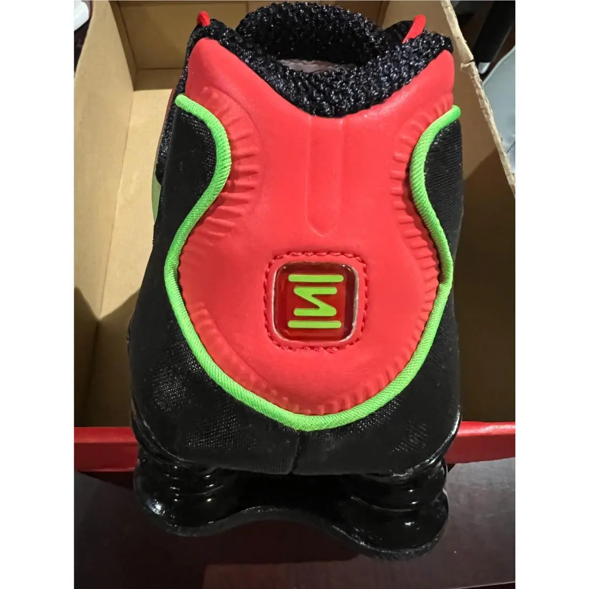 Nike shoes - AV3595 - AV3595 - LT CRIMSON/BLACK GREEN STRIKE 9