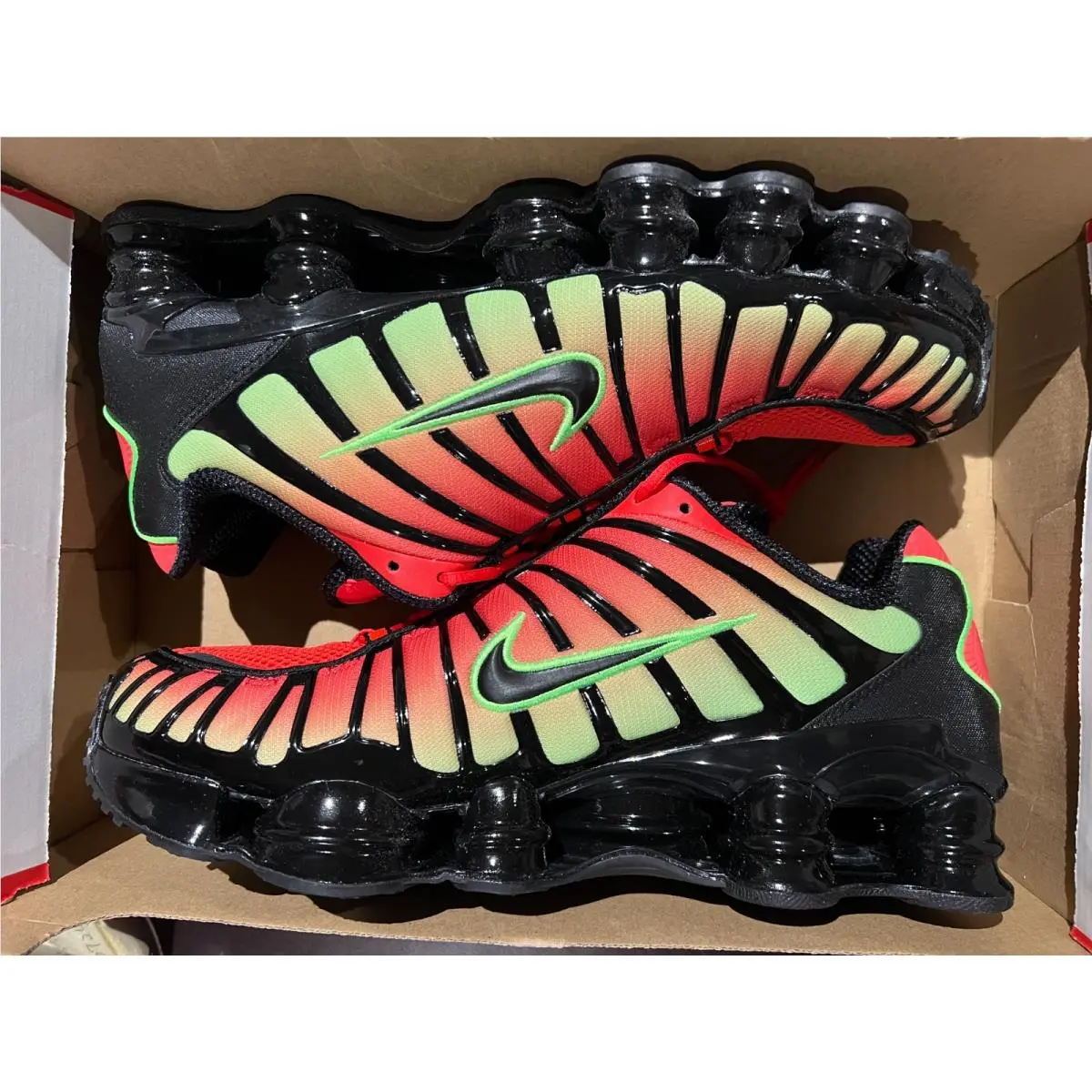 Nike shoes - AV3595 - AV3595 - LT CRIMSON/BLACK GREEN STRIKE 5