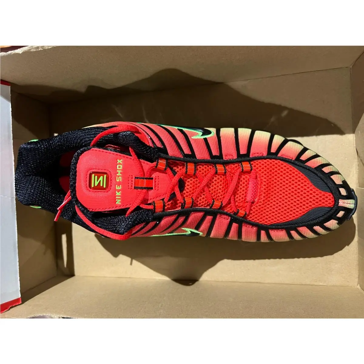 Nike shoes - AV3595 - AV3595 - LT CRIMSON/BLACK GREEN STRIKE 6