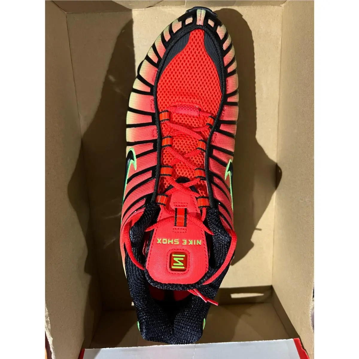 Nike shoes - AV3595 - AV3595 - LT CRIMSON/BLACK GREEN STRIKE 7