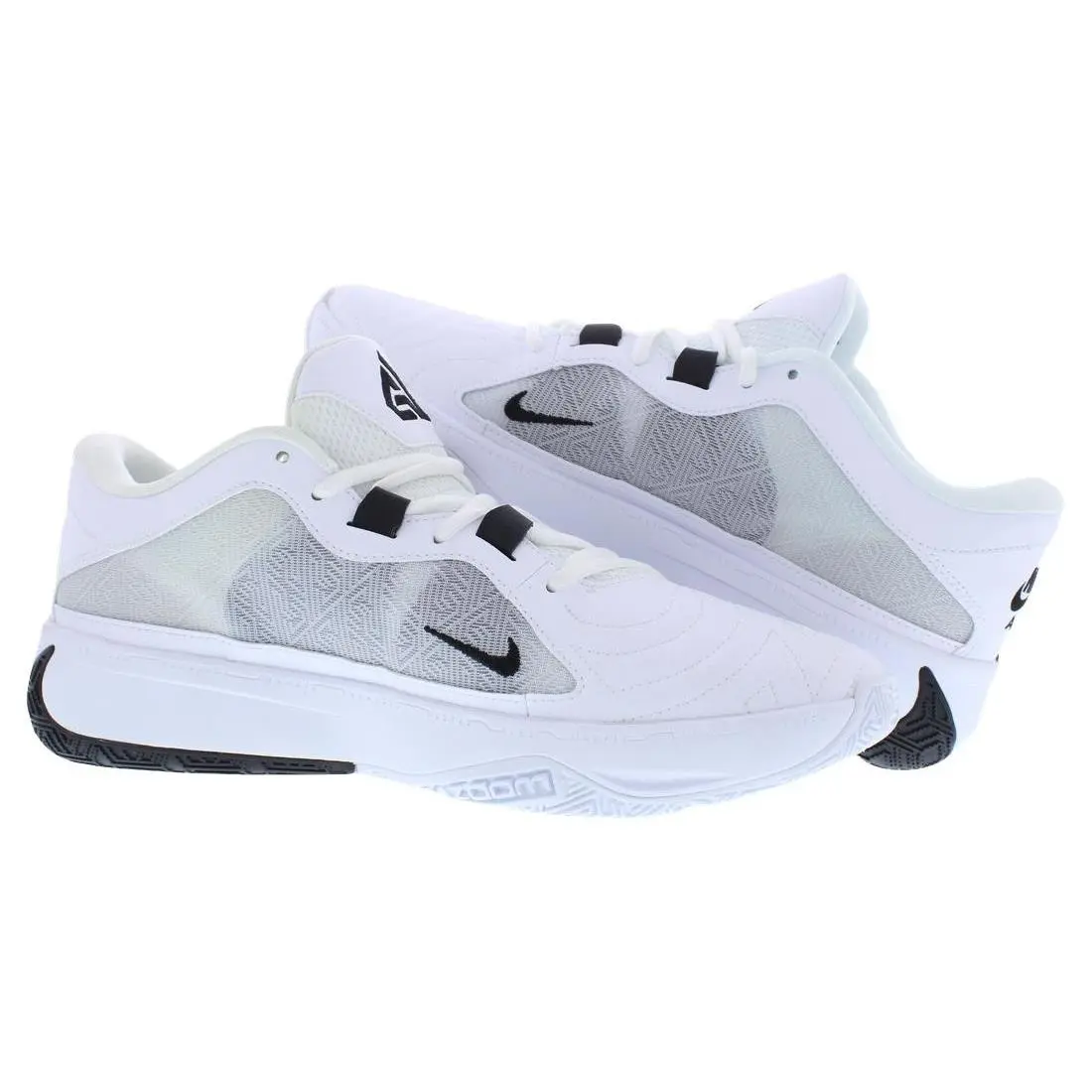 Nike shoes - White/Black/White, Main: White 4