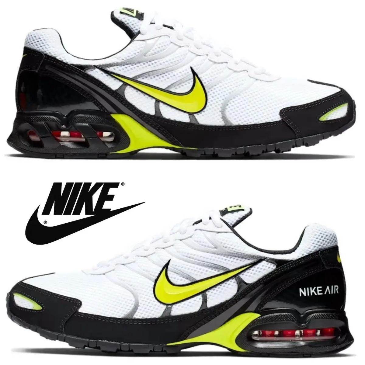 Nike shoes - Nike Air Max Torch 4 - White, Maufacturer: White/Black/Bright Crimson/Volt 26