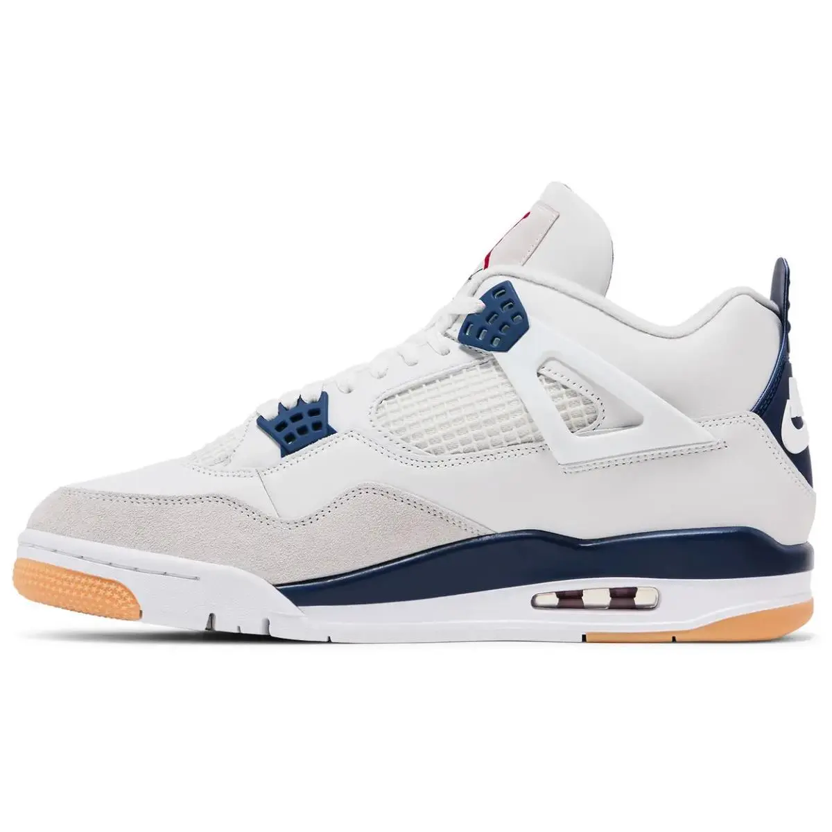 Nike shoes - Air Jordan Retro 4 - Air Retro - DR5415 100 - Sumit White/White/Navy/Neutral Grey/Gum Yellow/Varsity Red 0