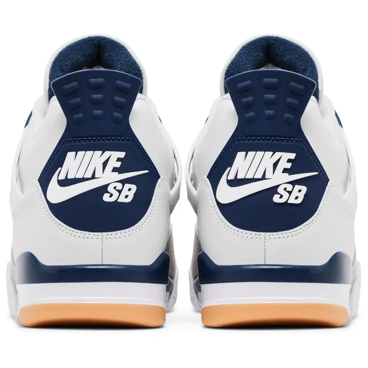 Nike shoes - Air Jordan Retro 4 - Air Retro - DR5415 100 - Sumit White/White/Navy/Neutral Grey/Gum Yellow/Varsity Red 7