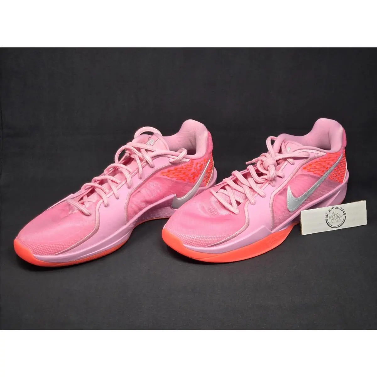 Nike Sabrina 2 Nby Mens Size 11 Pink White Kay Yow Basketball Shoes HF0670-900