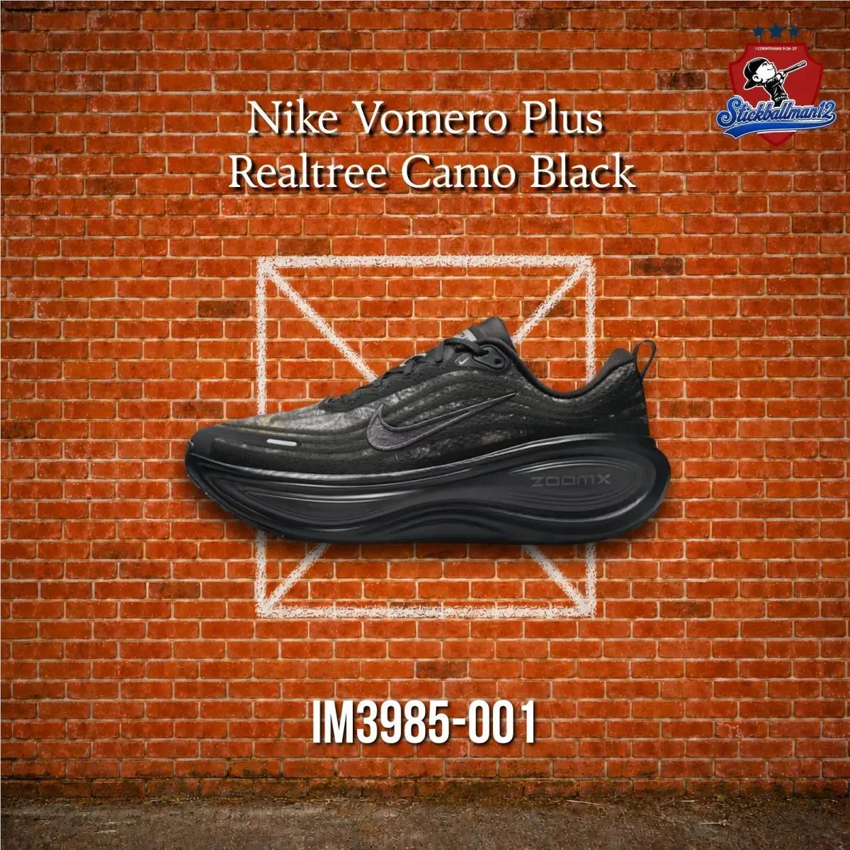 Nike Vomero Plus Realtree Camo Black M3985-001