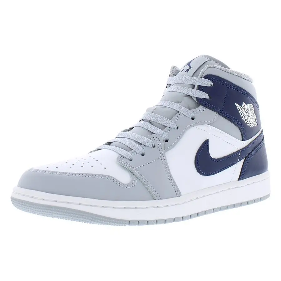 Nike shoes - White/Midnight Navy/Wolf Grey, Main: Grey 0