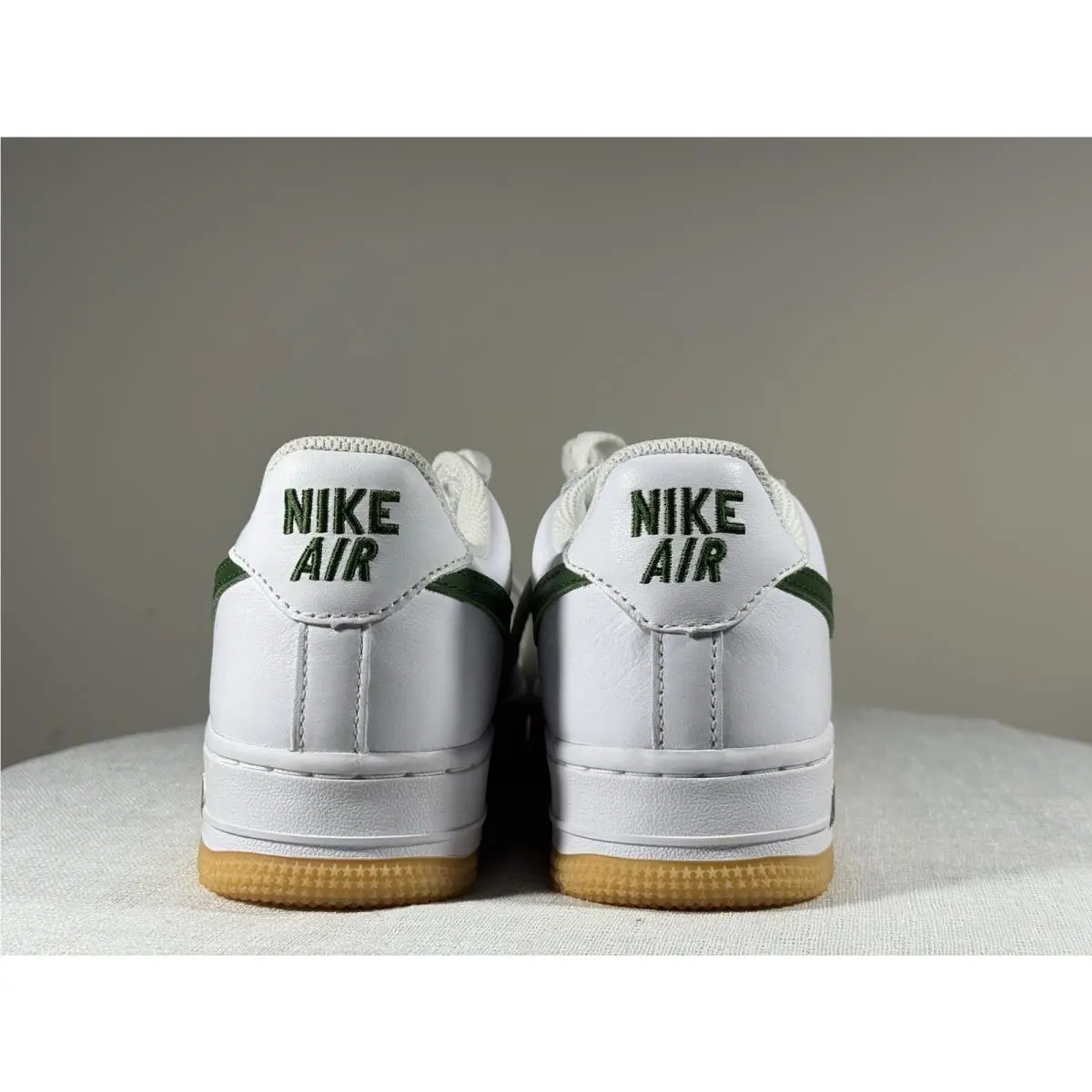 Nike shoes - Nike Air Force 1 Low - FD7039-101 - White/Forest Green/Gum Yellow 10