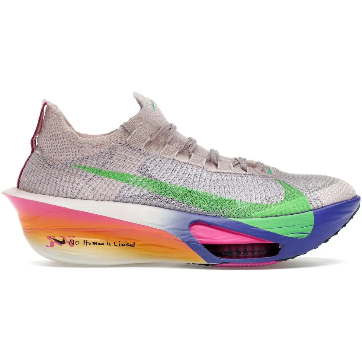 Air Zoom Alphafly Next% 3 Eliud Kipchoge No Human is Limited by Nike