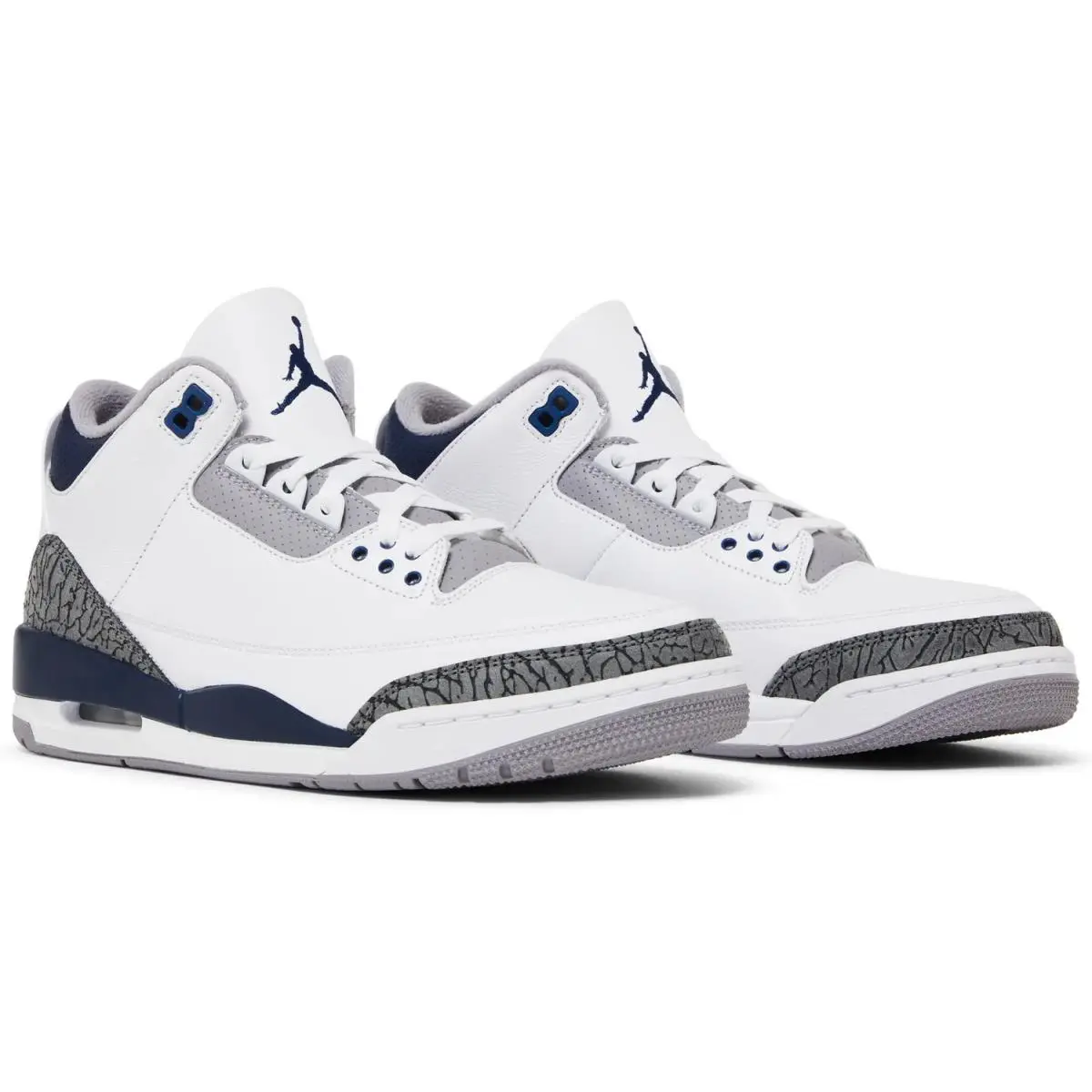 Nike shoes - Air Jordan 3 - Air - CT8532 140 - White/Midnight Navy/Cement Grey/Black 1